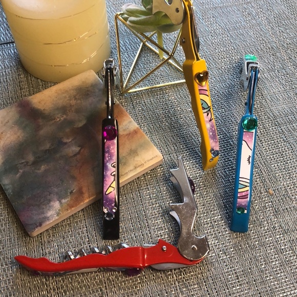 #58b 🦄NWOT Blinged Out Corkscrew with Rainbow Unicorn Vibes🦄 - Picture 12 of 16